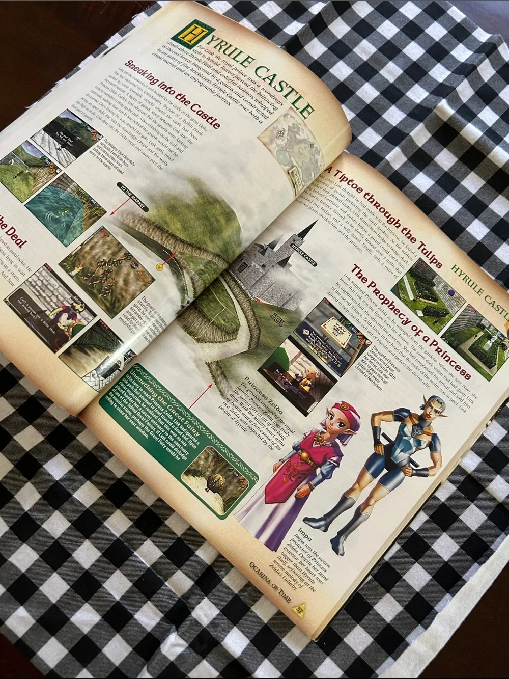 Vintage 1998 Legend of Zelda Ocarina of Time Official Nintendo Players Guide